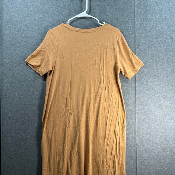 Cuddl Duds Cotton Core V-Neck Dress Honey Size Small - Picture 12 of 13